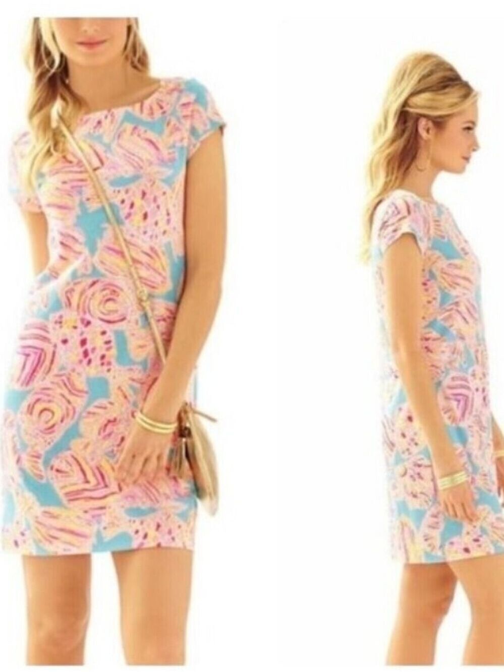 Lilly Pulitzer Loren Boat Neck Pima Cotton Dress